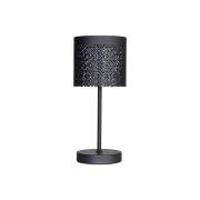 By Rydéns Maison LED-batteri-bordlampe IP44 sort