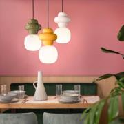 Hængelampe Copacabana, creme