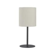 PR Home udendørs bordlampe Agnar, mørkegrå/beige, 57 cm