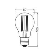 OSRAM LED Classic, glødetråd, E27, 5 W, 1.055 lm, 4.000 K