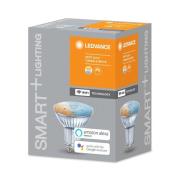 LEDVANCE SMART+ WiFi GU10-reflektor 4,9 W 45° CCT