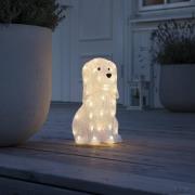 Hund LED-lysfigur