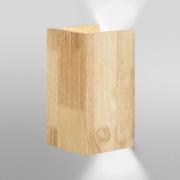 LEDVANCE SMART+ WiFi Orbis Wall Wood, 21 x 11 cm