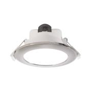 Acrux 90 LED-indbygningslampe, hvid, Ø 11,3 cm