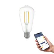 EGLO connect E27 ST64 lampe 6W 806lm 2700K