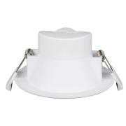 Prios LED indbygningslampe Rida, 19cm, 18W, sæt med 3, CCT, dæmpbar