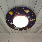 Univers loftlampe med LED-stjernehimmel