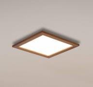 Quitani Aurinor LED-panel, valnød, 45 cm