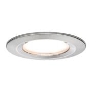 Paulmann LED-spot Nova Coin rund, dæmpbar, jern