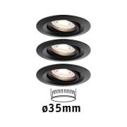 Paulmann Nova Mini Plus LED easydim 3 stk sort