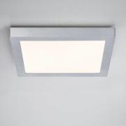 Paulmann Lunar LED-panel, kantet, krom, 30x30cm