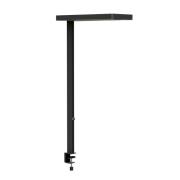 LED-bordlampe MAULjaval, sort, 120 cm, dæmpbar, klemmefod