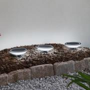 Lindby Smart LED jordspydslys Thalas, CCT ,RGB, Tuya, 3 enheder