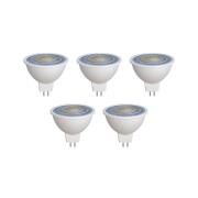 Prios LED-reflektor GU5.3 7.5W 621lm 36° hvid 840 sæt med 5 stk