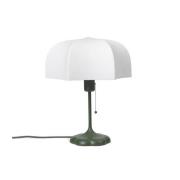 ferm LIVING Poem bordlampe, grøn, stål, fleece, 42 cm