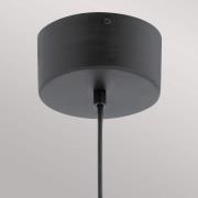 Moonlit LED-pendel, sort, aluminium, Ø 20 cm, kugle