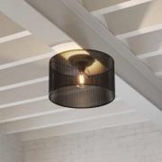 Manby loftlampe, Ø 45 cm, sort, stål