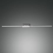 LED-spejllampe Nala, forkromet, bredde 110 cm, metal