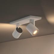 Philips Hue LED-spot Runner, 2 lyskilder, lysdæmper, hvid