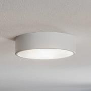 Loftlampe Cleo 300, hvid, sensor, IP20, Ø 30 cm, metal