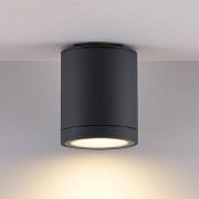 Molto Luce udendørs spotlampe Foris Round SD, antracit, aluminium