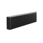 LED-væglampe Intero-Line, sort, 120 cm, aluminium, CCT op/ned