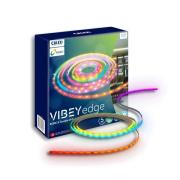 Calex LED-strip Vibey, længde 5 m, stik, fjernbetjening, RGB, CCT