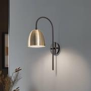 Væglampe Tattoo 3321, antik guld, metal, Ø 16 cm