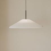 New Works LED-hængelampe Nebra, Ø 70 cm, hvid, kan tilpasses efter beh...