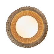 Bover LED-terrasselampe Amphora, 77 cm, grafitbrun/beige