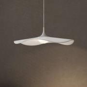 Bover LED-hængelampe Mediterránia, hvid, Ø 52 cm, plast