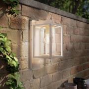 Lucande udendørs væglampe Ferda, pendel, beige, IP44