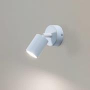 Vægspot Livia, blå, 13 cm, metal, justerbar, GU10