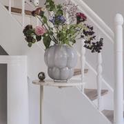 AYTM Uva-vase, Ø 26 cm, duegrå, glas, mundblæst