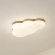 Lindby LED-loftlampe Pilvi, plast, sky, 50 cm