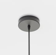 Karman hængelampe Alibaglass Small, bronzefarvet, Ø 11 cm