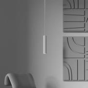 Maytoni hængelampe Calipso, hvid, Ø 5,6 cm, aluminium, GU10