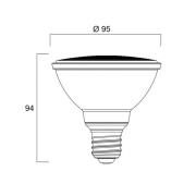 Sylvania LED-reflektorpære E27 11W PAR30 3.000K dæmpbar 36° 820lm
