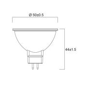 Sylvania LED-reflektorpære GU5.3 4,6W 4.000K 36° 425lm