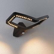 Paulmann udendørs LED-væglampe Alara, antracit, IP44