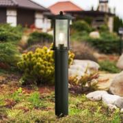 Pagode pullert, IP44, sort, højde 73 cm, metal