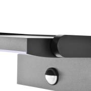 LED-væglampe CMD 9081, sensor, antracit, 21 cm, CCT, IP54