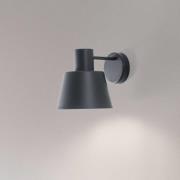 Væglampe Dunka, antracit 1 lyskilde, stål, højde 17 cm