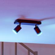 EGLO connect Smart-LED-Spot Melitello-Z, 2 lyskilder, sort