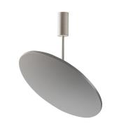 OLEV LED-loftlampe FLUENTIS, titan, Ø 54 cm metal 2.700 K
