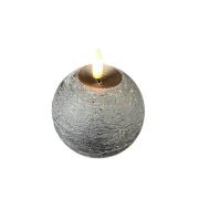 STERNTALER LED-vokslys, sort, højde 9 cm kugle batteri