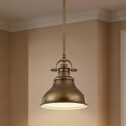 Emery hængelampe, 1 lyskilde, messing, Ø 20,3 cm