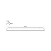 OSRAM LED-lysliste POWER BATTEN, 4.000 K, 60 cm, 1 lyskilde