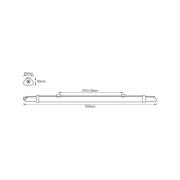 OSRAM LED-vådrumslampe SUBMARINE SLIM VALUE, 72 cm, IP65