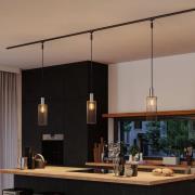 Paulmann URail lampeskærm Biraha 2Easy, antracit, Ø 12 cm